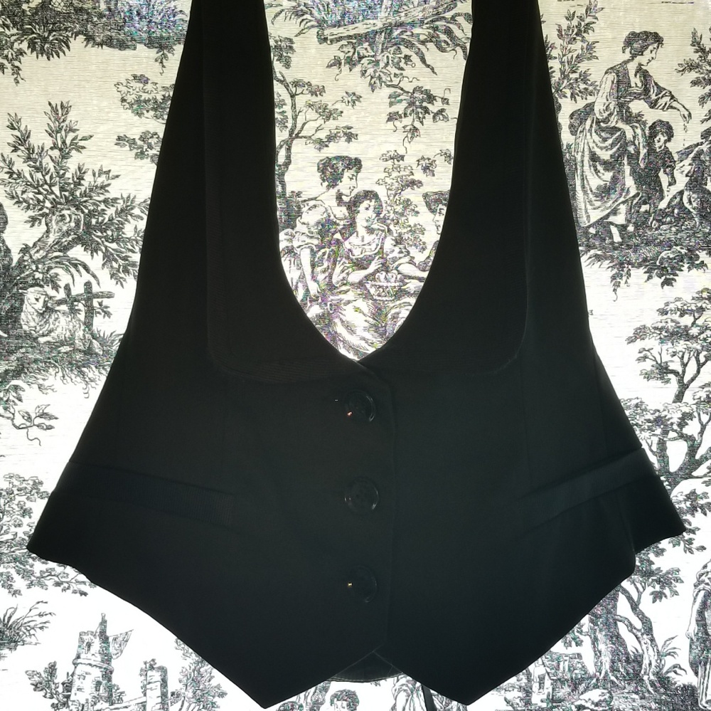 Black vest by Express size 12! Classy